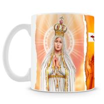 Caneca Personalizada com Oração de Nossa Senhora de Fátima - Modelo 3