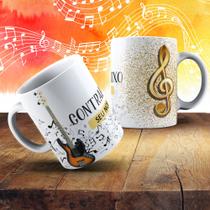 Caneca Personalizada Contrabaixo Baixista ou Contrabaixista Musica Instrumento Musical Orquestra