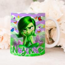 Caneca Personalizada Copo Xícara de Porcelana Cerâmica Divertirmente Nojinho - DL