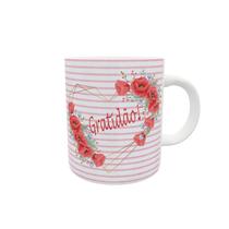 Caneca Personalizada Coração Gratidão 325ml