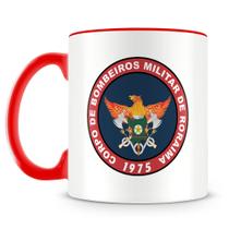 Caneca Personalizada Corpo de Bombeiros de Roraima - Porcelana Brilhante Caneca Personalizada Corpo de Bombeiros de Roraima - Porcelana Brilhante