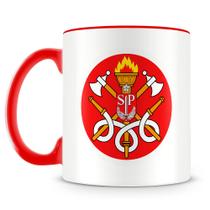 Caneca Personalizada Corpo de Bombeiros de São Paulo - Porcelana Brilhante Caneca Personalizada Corpo de Bombeiros de São Paulo - Porcelana Brilhante