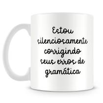 Caneca Personalizada Corrigindo Seus Erros - Porcelana Brilhante Caneca Personalizada Corrigindo Seus Erros - Porcelana Brilhante