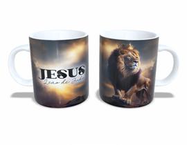 Caneca Personalizada Cristã - Gospel Leão de Judá -Jesus - Ref 02 Caneca Personalizada Cristã - Gospel Leão de Judá -Jesus - Ref 02