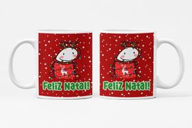 Caneca Personalizada de Natal Flork Meme Bento Frases 325ml