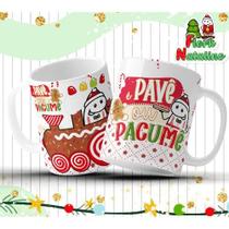 Caneca Personalizada de natal Presente Flork Meme