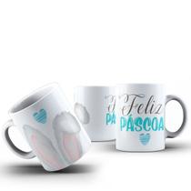 Caneca Personalizada de Páscoa 325ml Presente Criativo Fofo