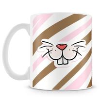 Caneca Personalizada de Páscoa - Modelo 5 - Cerâmica 325ml