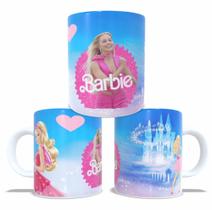 Caneca Personalizada de Porcelana Barbie Vesões Castelo M3