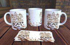 Caneca Personalizada de Porcelana Café Lovers