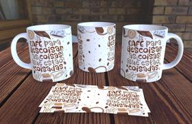 Caneca Personalizada de Porcelana Café Lovers Caneca Personalizada de Porcelana Café Lovers