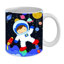 Caneca Personalizada de Porcelana de Astronauta Infantil - PN