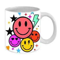 Caneca Personalizada de Porcelana Nice Vibe Smile 325 ML