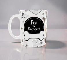 Caneca Personalizada de Porcelana Pai de Cachorro Caneca Personalizada de Porcelana Pai de Cachorro
