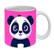 Caneca Personalizada de Porcelana Panda Pandinha 325 ML