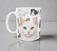 Caneca Personalizada de Porcelana Para Gateiro Orgulhoso Xícara De Gatinho Linda