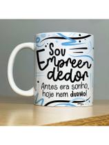Caneca Personalizada de Porcelana Profissão: Sou Empreendedor - 325ML