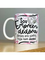 Caneca Personalizada de Porcelana Profissão: Sou Empreendedora - 325ML