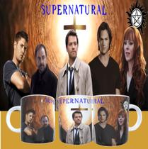 Caneca Personalizada de Porcelana Série de TV Supernatural Presente M2