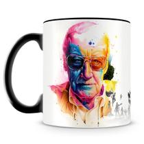 Caneca Personalizada de Porcelana Stan Lee com Estampa Celebridades Caneca Personalizada de Porcelana Stan Lee com Estampa Celebridades