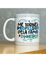 Caneca personalizada de porcelana - Tema: Dia dos professores - 325ML Modelo: 15
