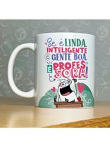 Caneca personalizada de porcelana - Tema: Dia dos professores - 325ML Modelo: 37