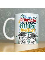 Caneca personalizada de porcelana - Tema: Dia dos professores - 325ML Modelo: 48 Caneca personalizada de porcelana - Tema: Dia dos professores - 325ML Modelo: 48