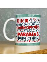 Caneca personalizada de porcelana - Tema: Dia dos professores - 325ML Modelo: 49