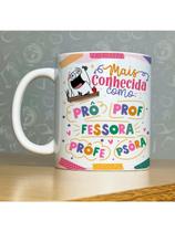 Caneca personalizada de porcelana - Tema: Dia dos professores - 325ML Modelo: 8