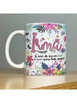 Caneca Personalizada de Porcelana - Tema: Família - caneca para Irmã - 325ml