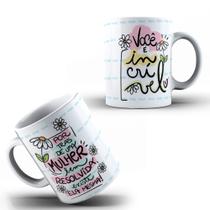 Caneca Personalizada Dia Da Mulher Você É Incrível Resolvida Presente Porcelana- MEGA OFERTA! Caneca Personalizada Dia Da Mulher Você É Incrível Resolvida Presente Porcelana- MEGA OFERTA!