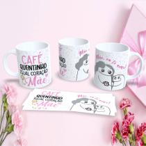 Caneca Personalizada Dia das Mães Flork 325ml Porcelana Presente Criativo Estampa 35 Caneca Personalizada Dia das Mães Flork 325ml Porcelana Presente Criativo Estampa 35