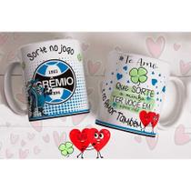 Caneca Personalizada Dia Dos Namorados Sorte No Jogo 325ml
