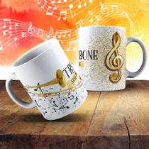 Caneca Personalizada Diversos Modelos Musica Instrumento Musical Orquestra