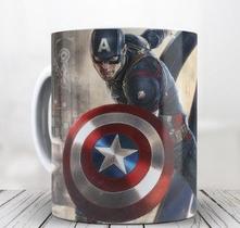 Caneca personalizada do Capitão América