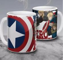 Caneca personalizada do Capitão América