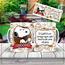 Caneca Personalizada do Snoopy