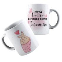 Caneca Personalizada Dorama Amo Melhor Dorameira