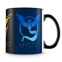 Caneca Personalizada dos Times Pokémon GO - Porcelana de Alto Brilho Caneca Personalizada dos Times Pokémon GO - Porcelana de Alto Brilho