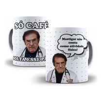 Caneca Personalizada Dr Now Porcelana Importada 325ml Xícara Presente Humor