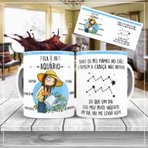 Caneca Personalizada - Ela é de ... - Signos Caneca Personalizada - Ela é de ... - Signos