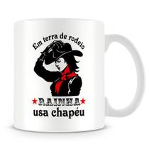 Caneca Personalizada em Estilo Country - Terra de Rodeio - 325ml