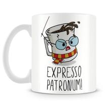 Caneca Personalizada Expresso Patronum - Porcelana de Alta Resistência Caneca Personalizada Expresso Patronum - Porcelana de Alta Resistência
