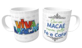 Caneca personalizada FÉ CAFÉ MACAÉ