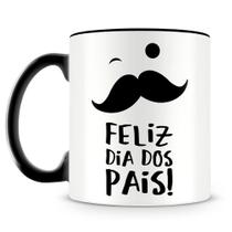 Caneca Personalizada Feliz Dia dos Pais - Porcelana Brilhante Caneca Personalizada Feliz Dia dos Pais - Porcelana Brilhante