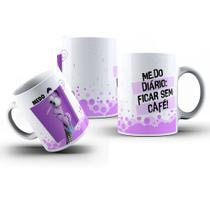 Caneca personalizada Filme Divertidamente 2 Personagem medo Caneca personalizada Filme Divertidamente 2 Personagem medo