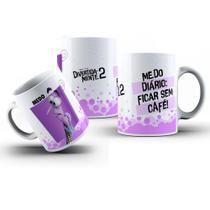 Caneca personalizada Filme Divertidamente 2 Personagem medo