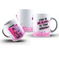 Caneca personalizada Filme Divertidamente 2 Personagem vergonha Caneca personalizada Filme Divertidamente 2 Personagem vergonha