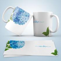 Caneca Personalizada Flores 01