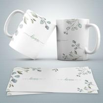 Caneca Personalizada Flores 03